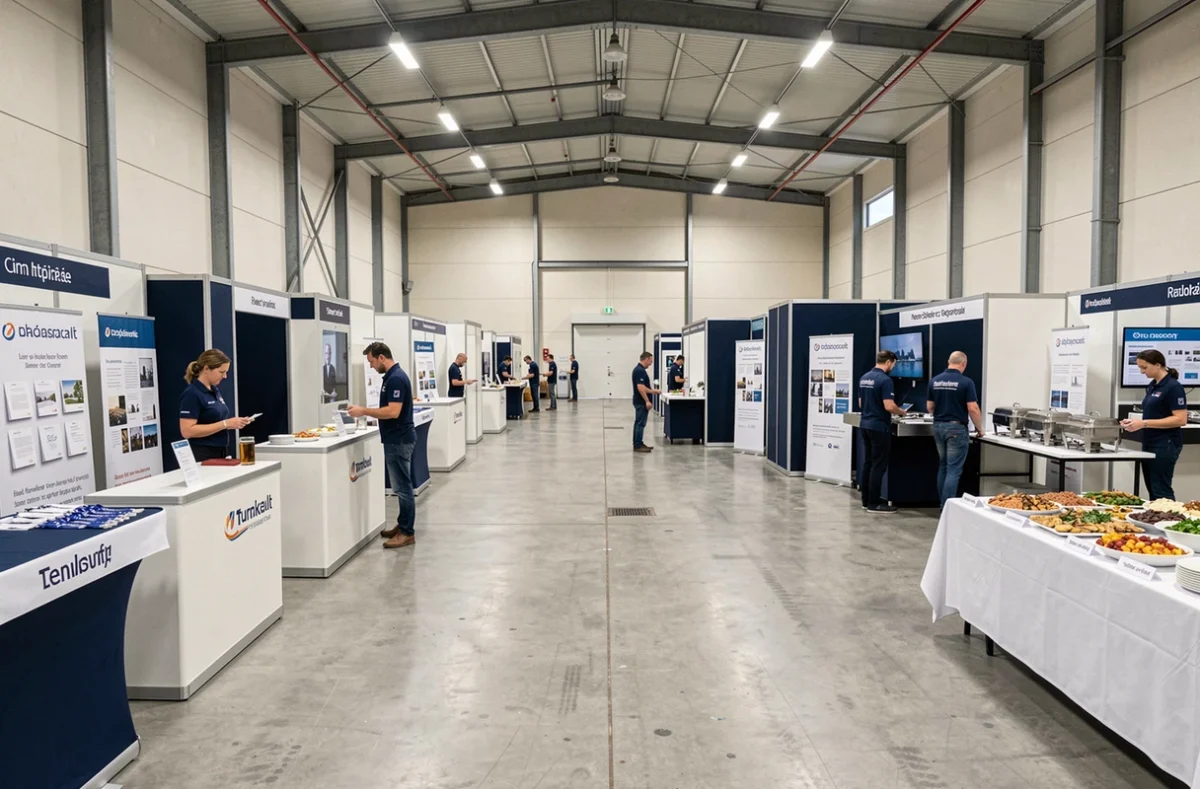 Prestation événementielle clé en main par 123Events dans une salle de l'Hérault